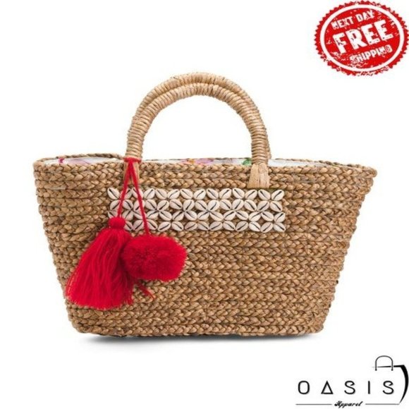 MADE IN INDONESIA Water Shell Tote/ Women's Bag